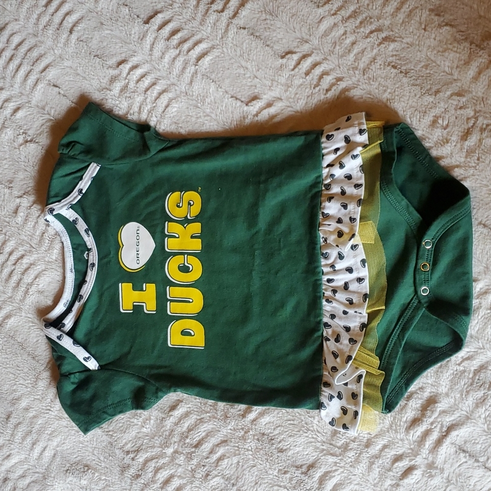 Oregon Ducks onesie
